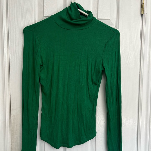 Aritzia freshman green turtleneck - Picture 2 of 2